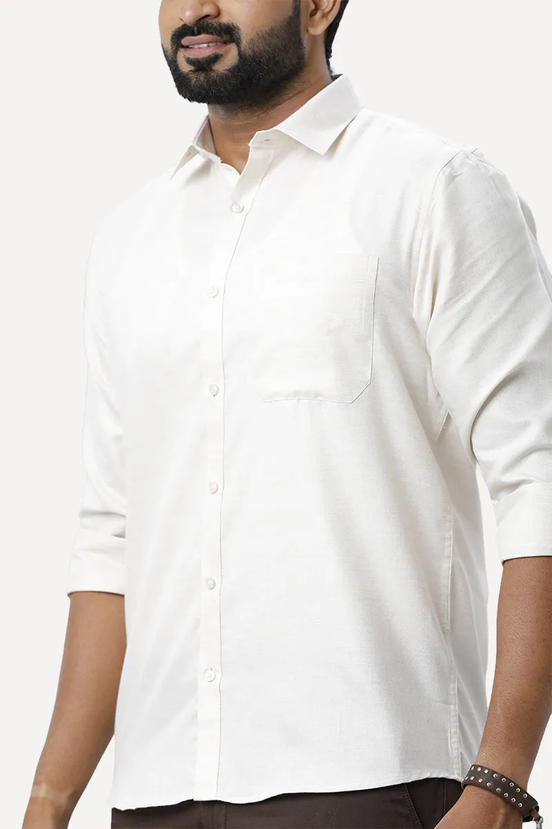 Armani - Light Beige Formal Shirts for Men | Ariser