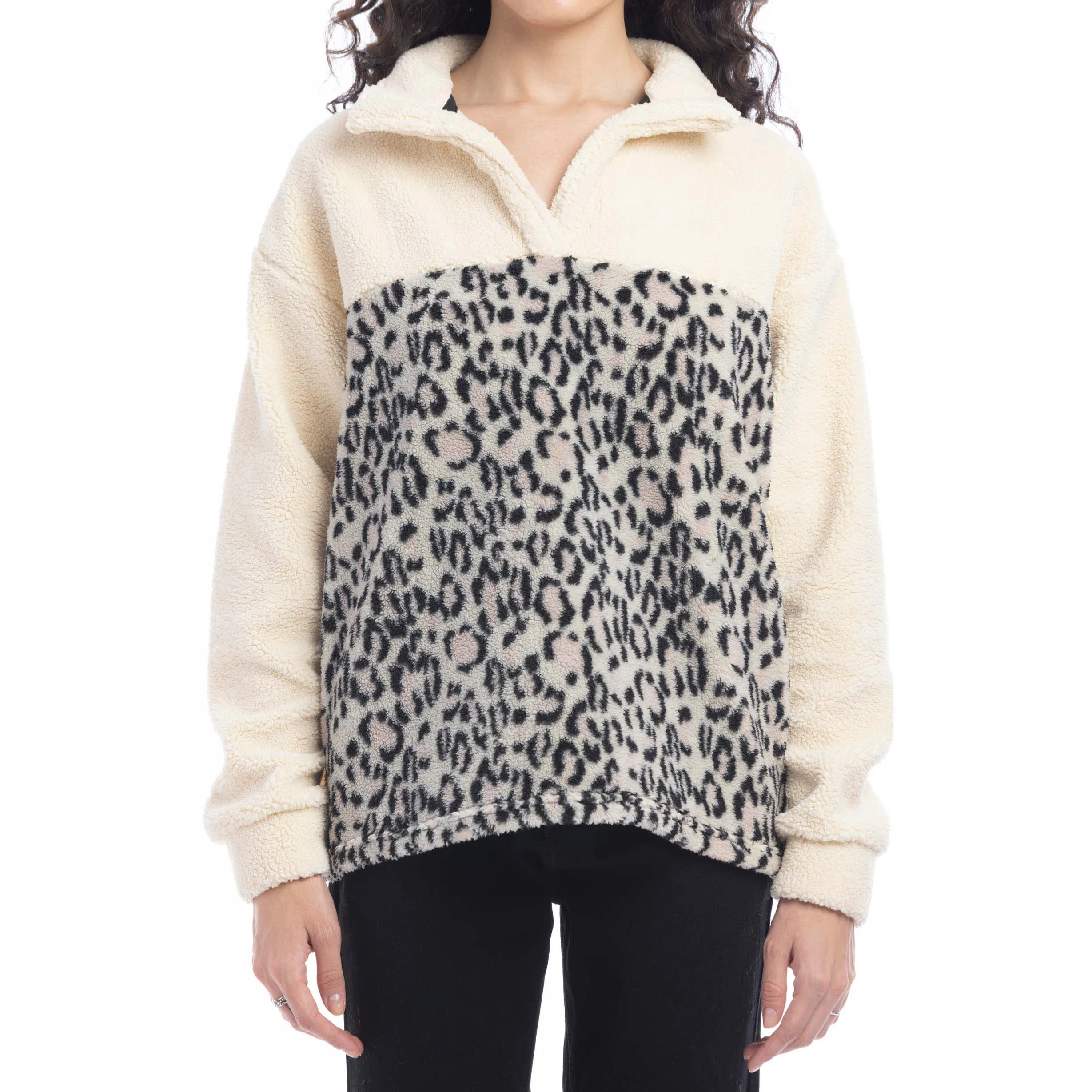 Bristol Animal Print Fleece Jacket