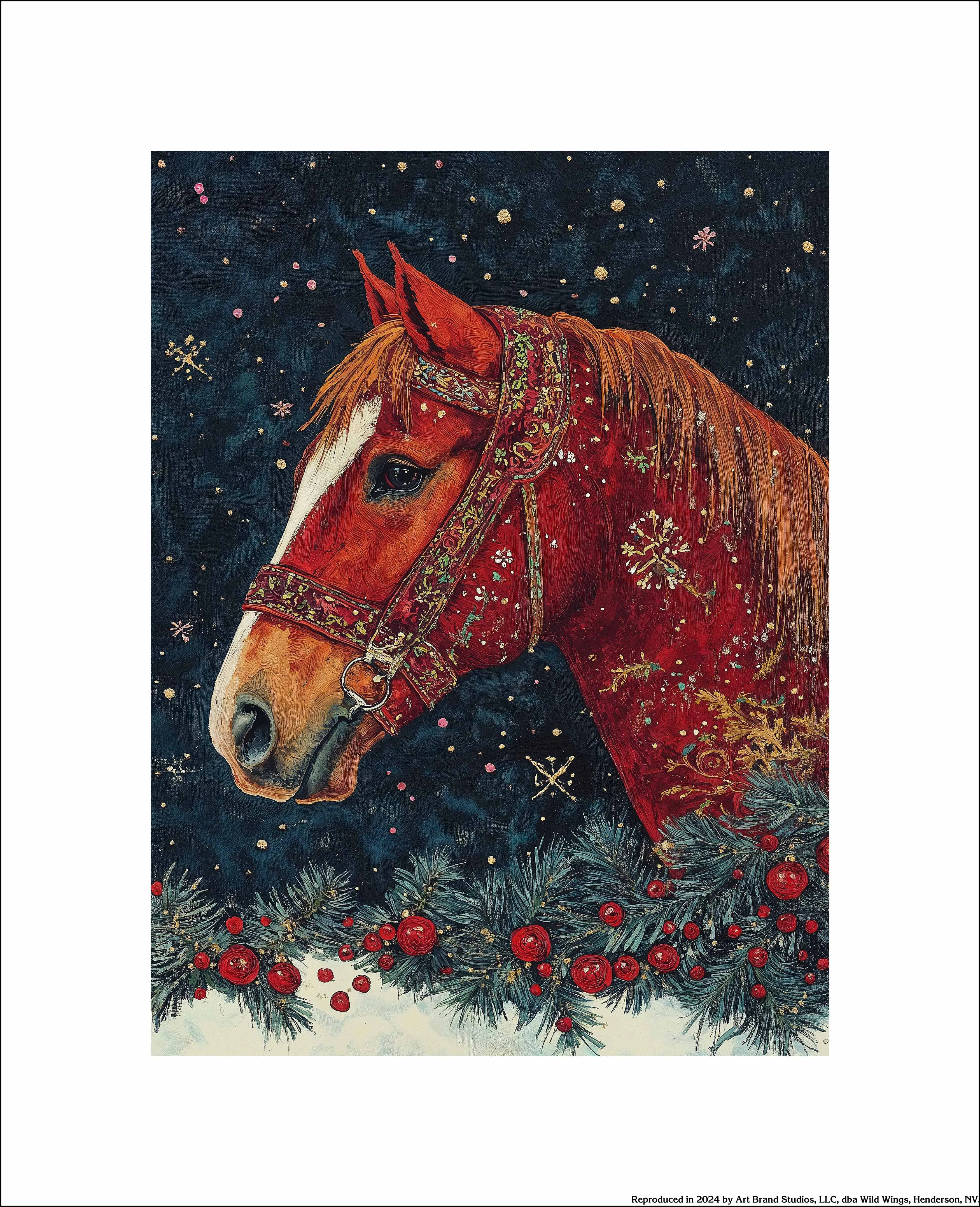 Candycane Canter - Art Prints