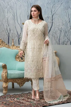 Chantilly by Tawakkal Semi Stitched 3 Piece Chiffon Collection'2022-C-5995-ii