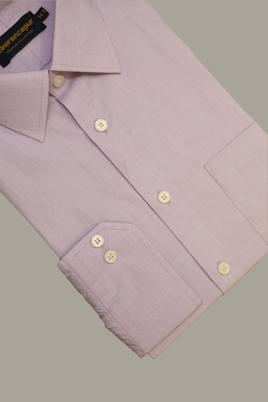 Formal Shirt - Supernova Pink Textured