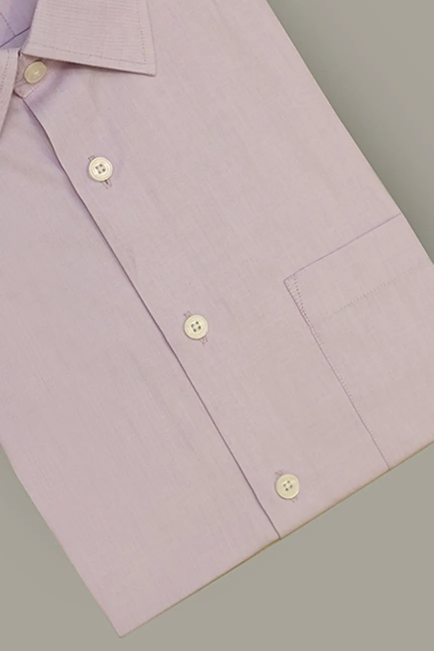 Formal Shirt - Supernova Pink Textured