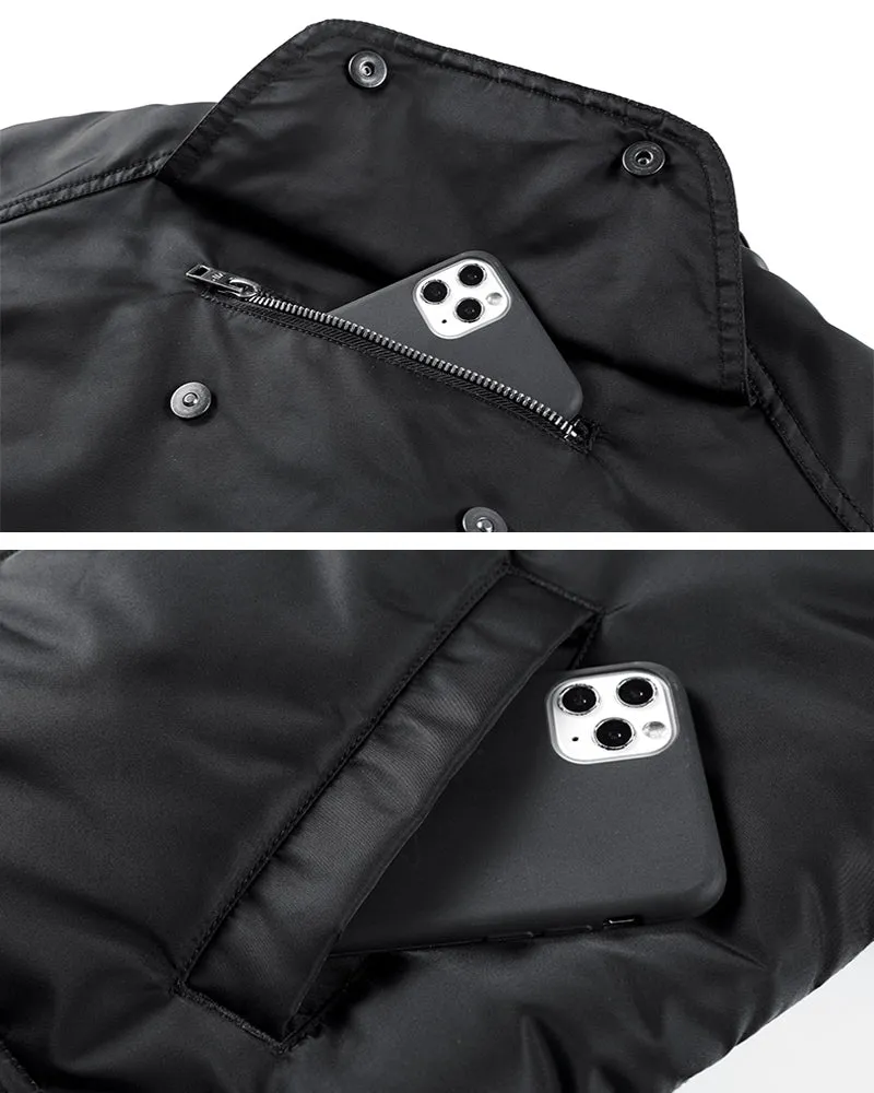 Functional Techwear Cotton Bomber Jacket