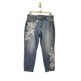 Jeans Boyfriend By White House Black Market In Blue Denim, Size:8