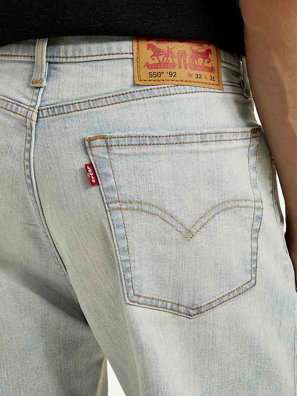 Men's 550'92 Relaxed Fit Light Blue Jeans