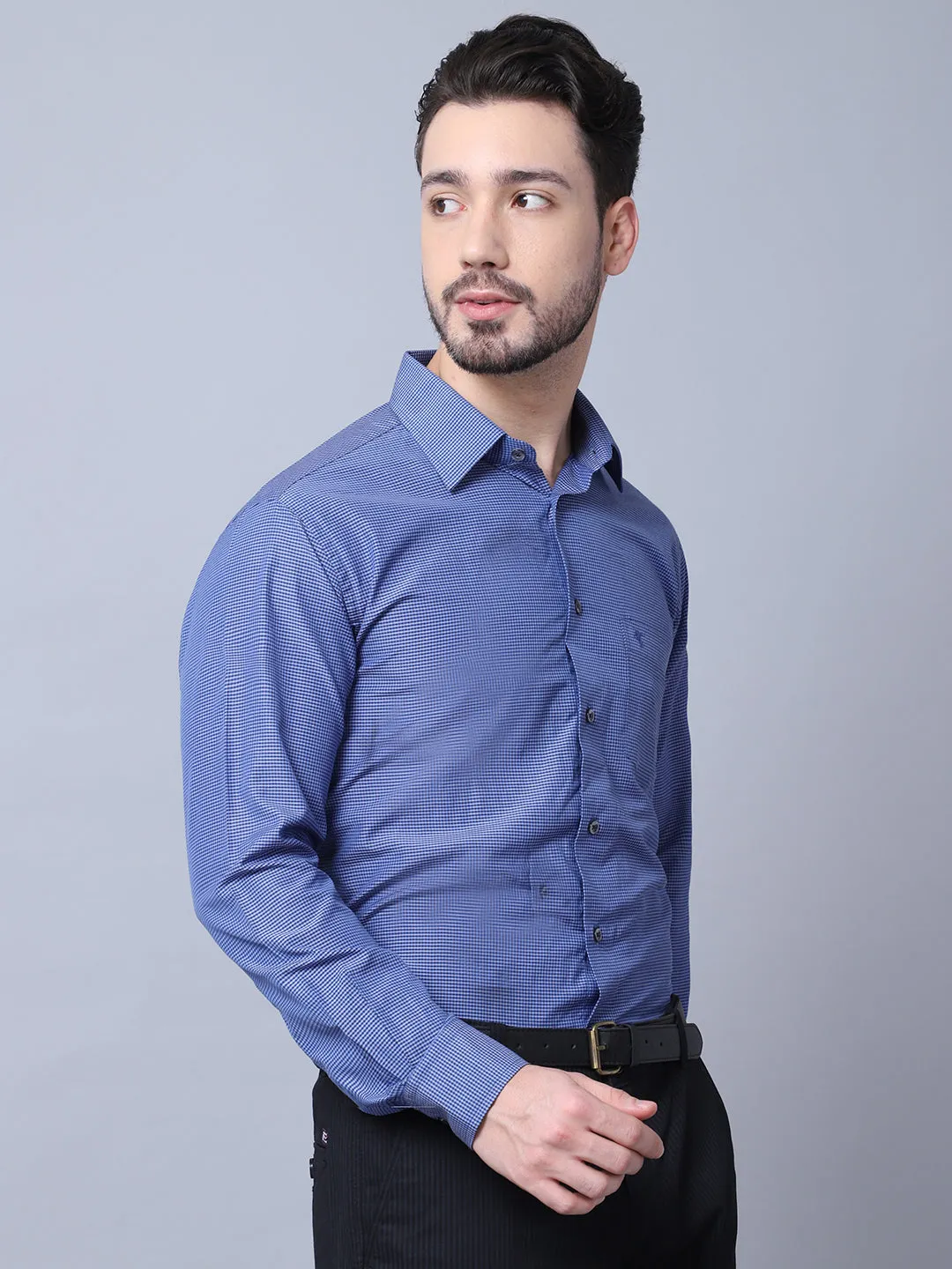 Mens Blue Shirt