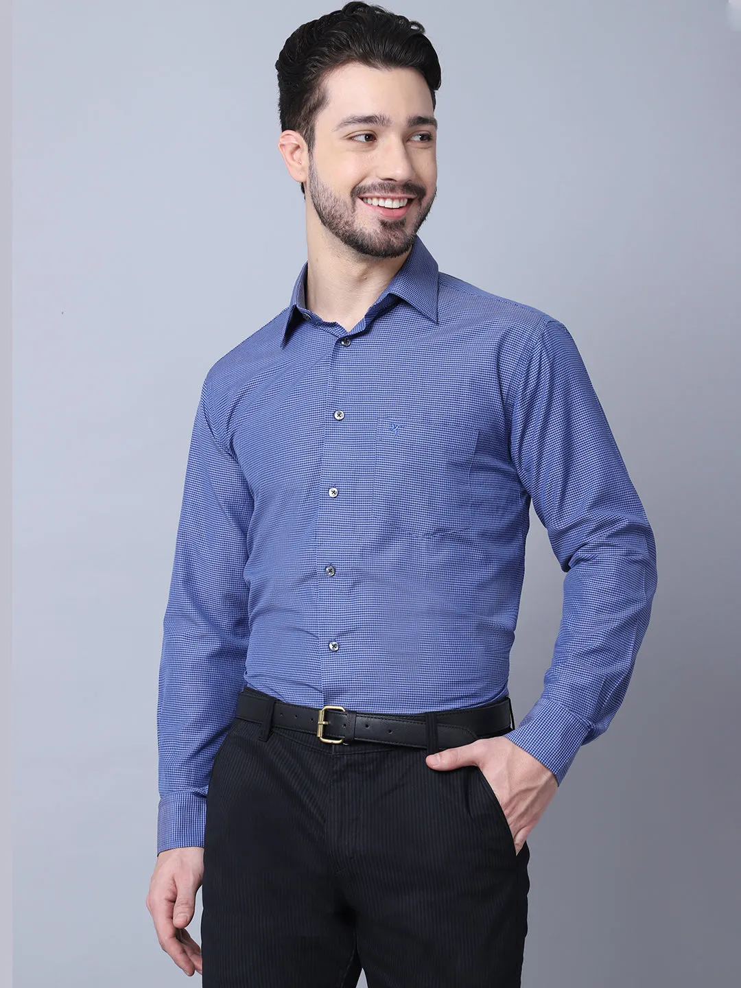 Mens Blue Shirt