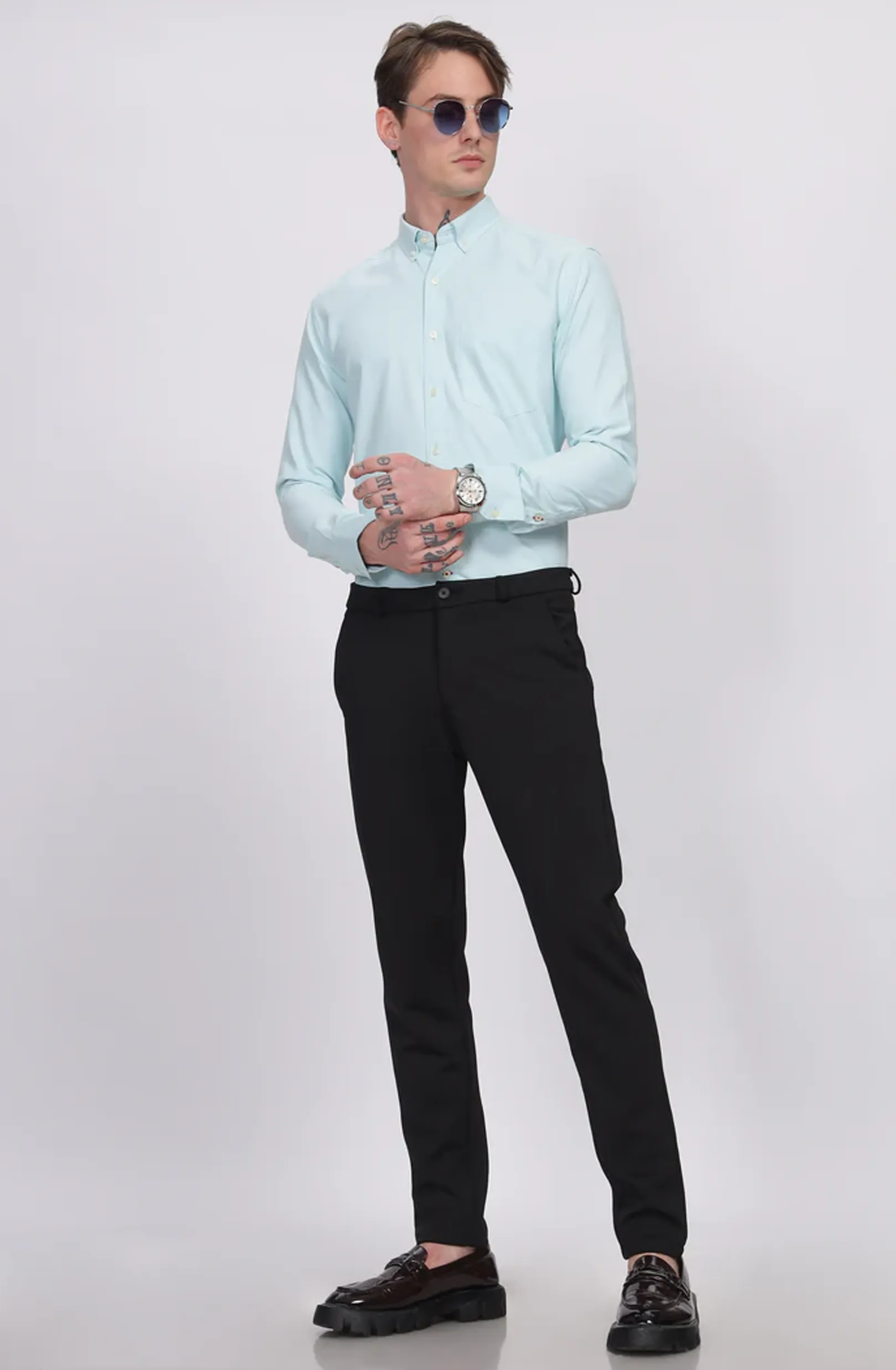 Oxford Light Blue Formal Shirt