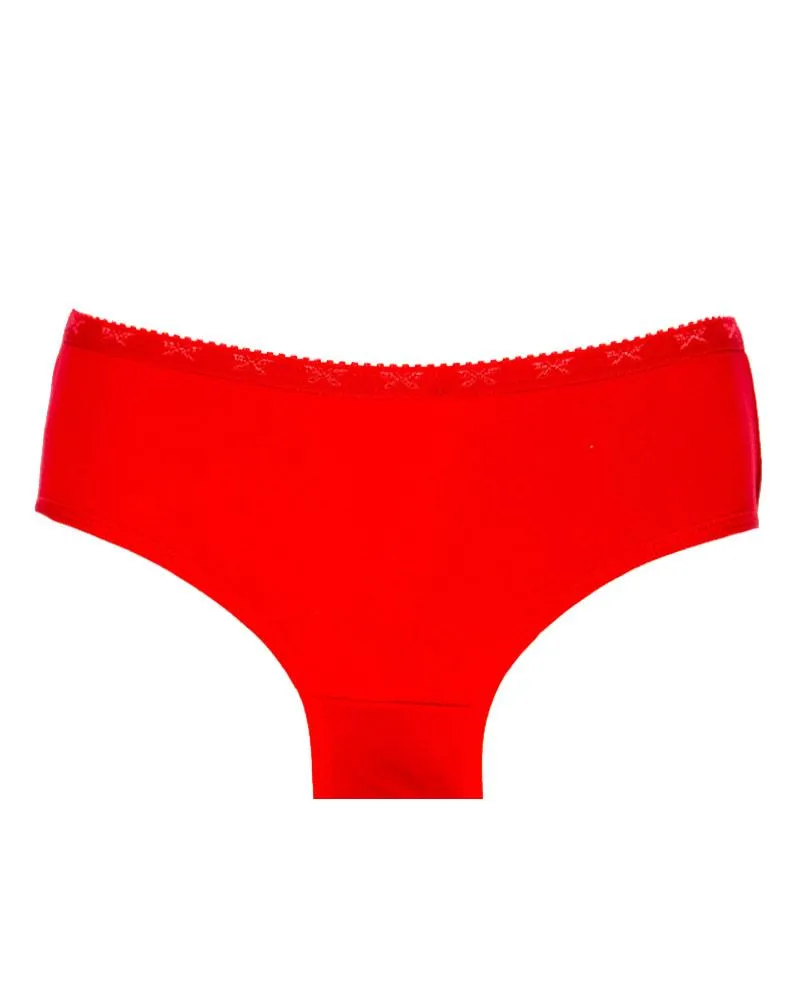 Pack of 5 - Sexy Soft Plain Cotton Panty For Ladies