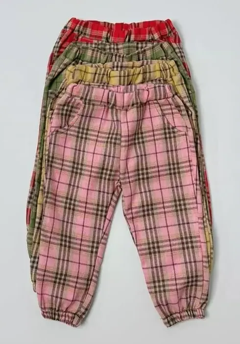 Plaid Pant - 4 Color