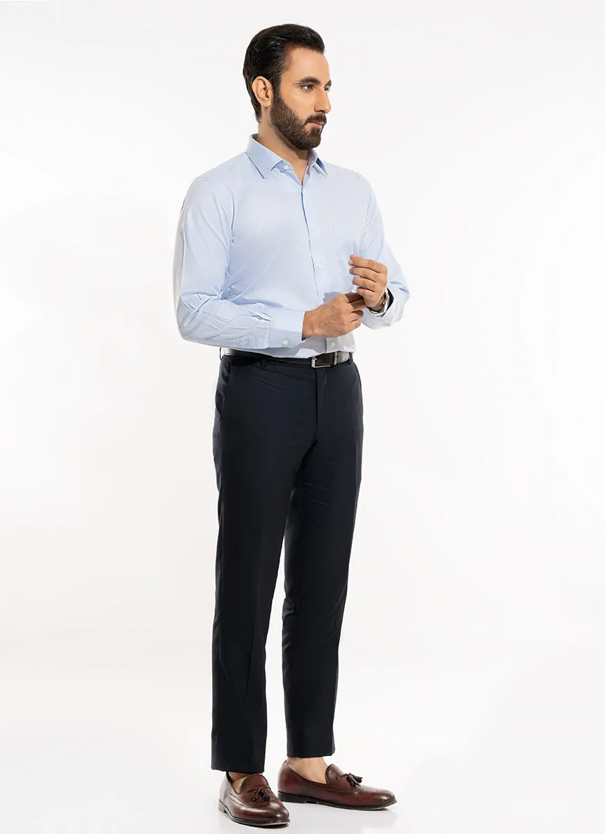 Plain-Sky Blue, Bamboo Formal Shirts