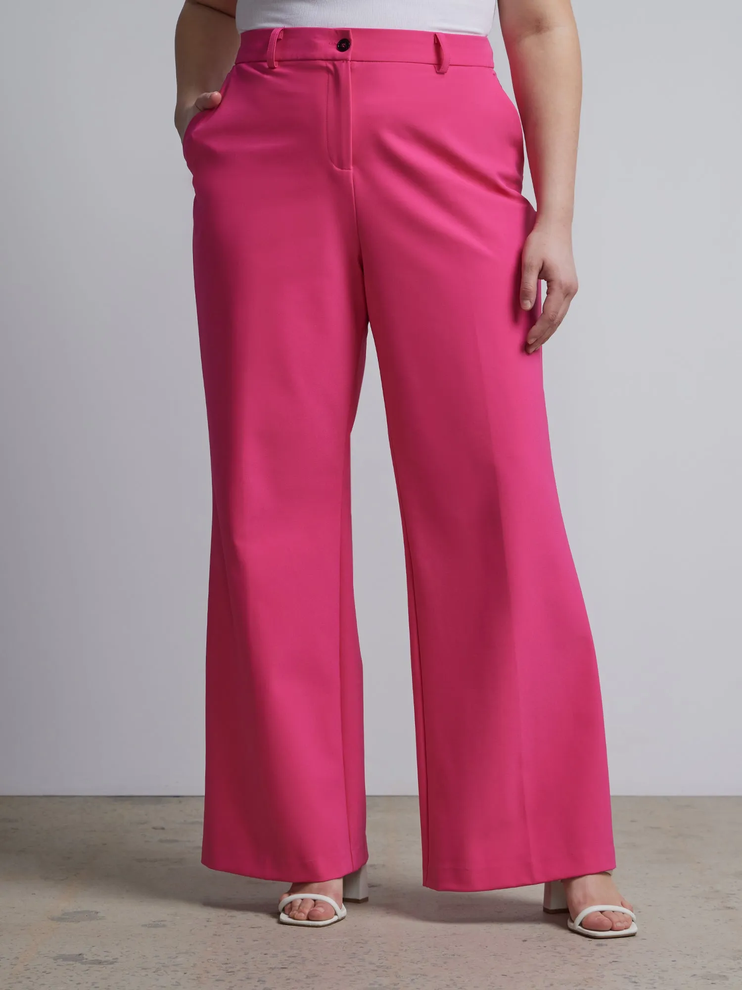 Plus High Rise Bootcut Pant