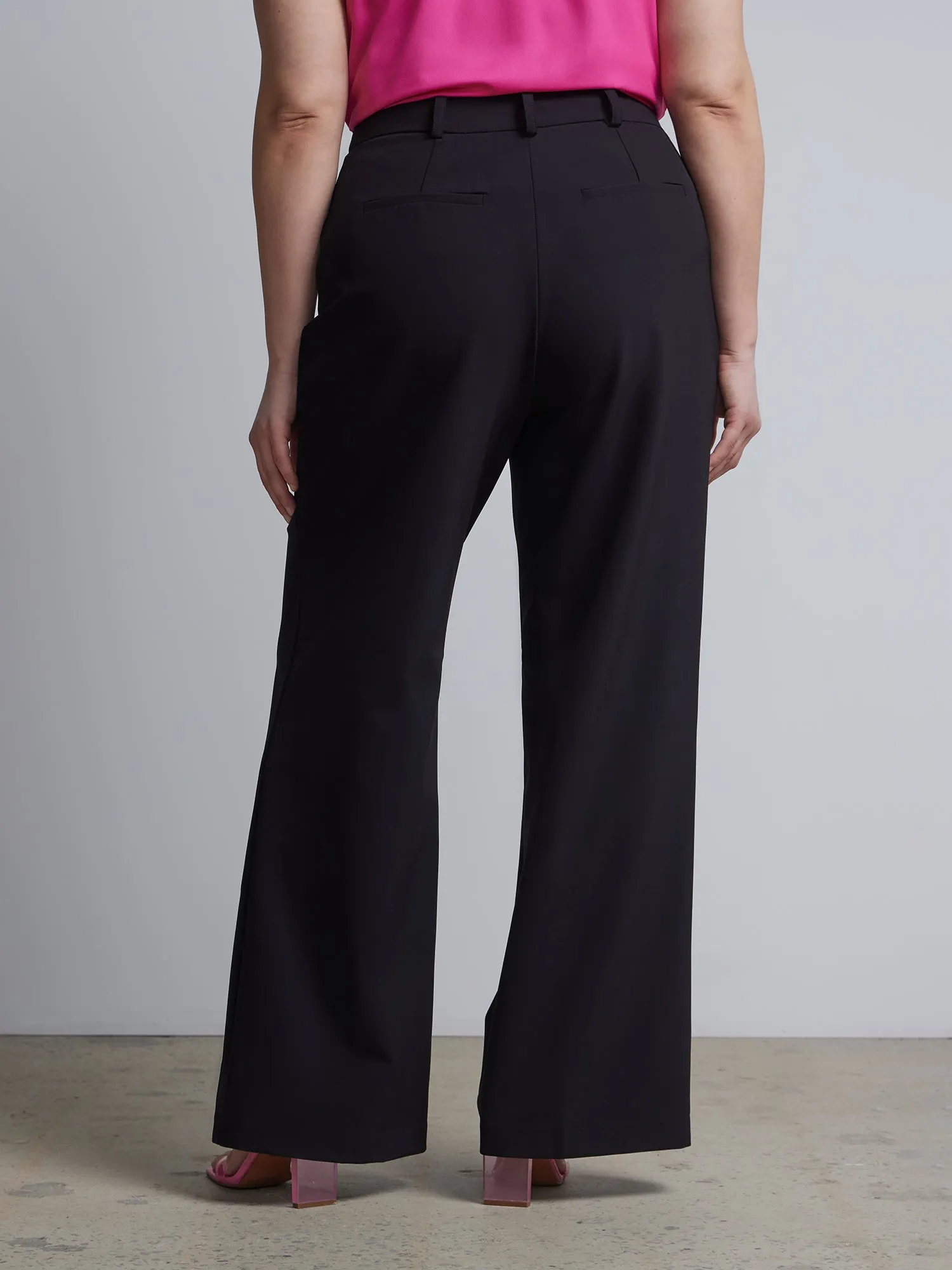 Plus High Rise Bootcut Pant