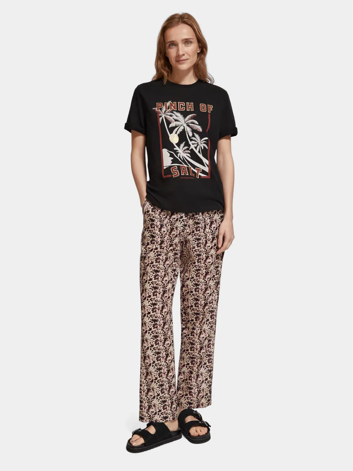 Printed beach pants