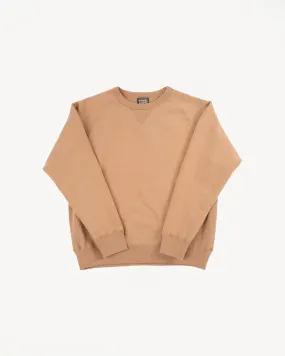 Pullover Crewneck 825gsm Double Heavyweight French Terry Foxfibre® - Coyote 80