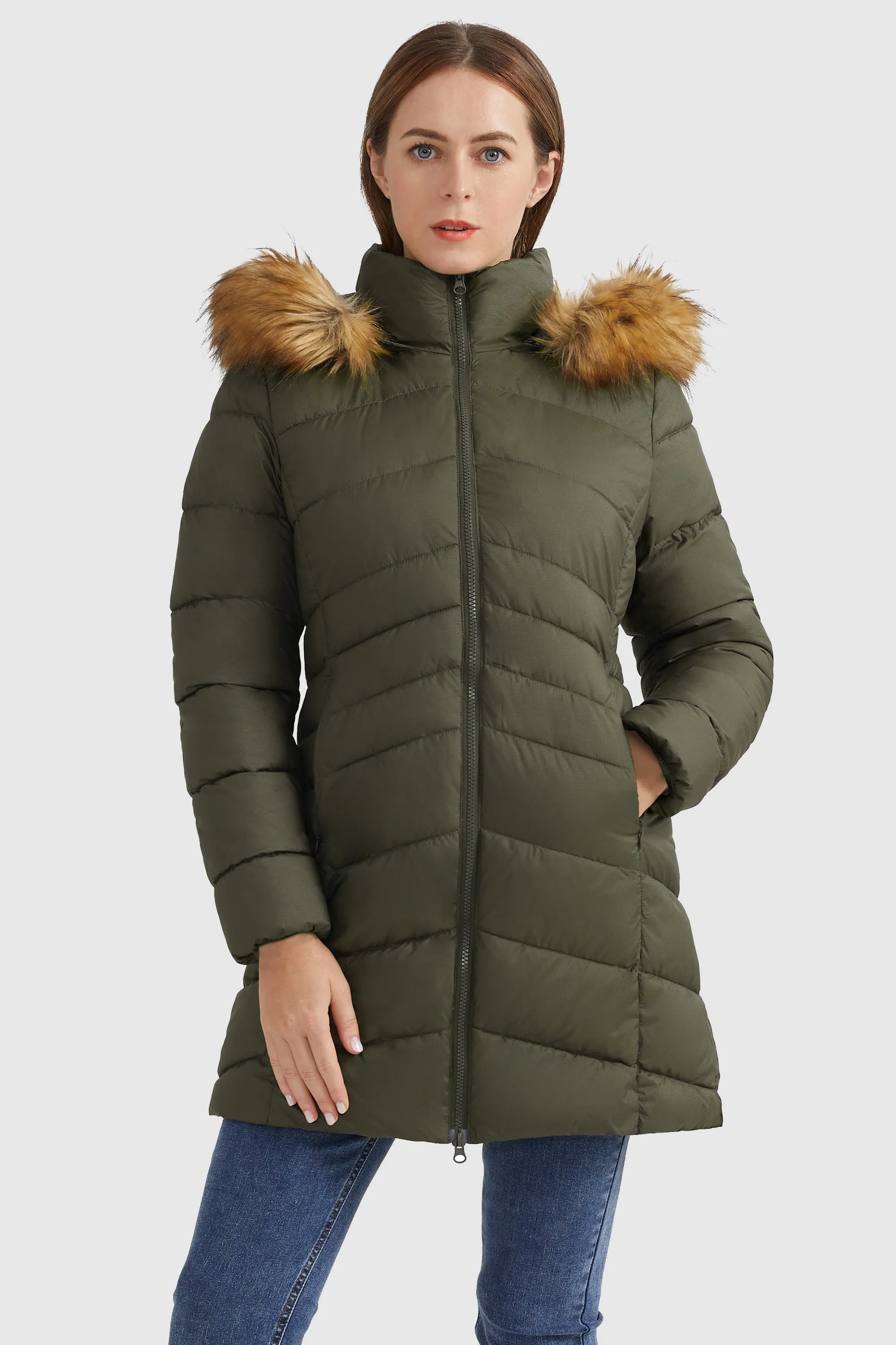 Quilted Hooded Winter Coat