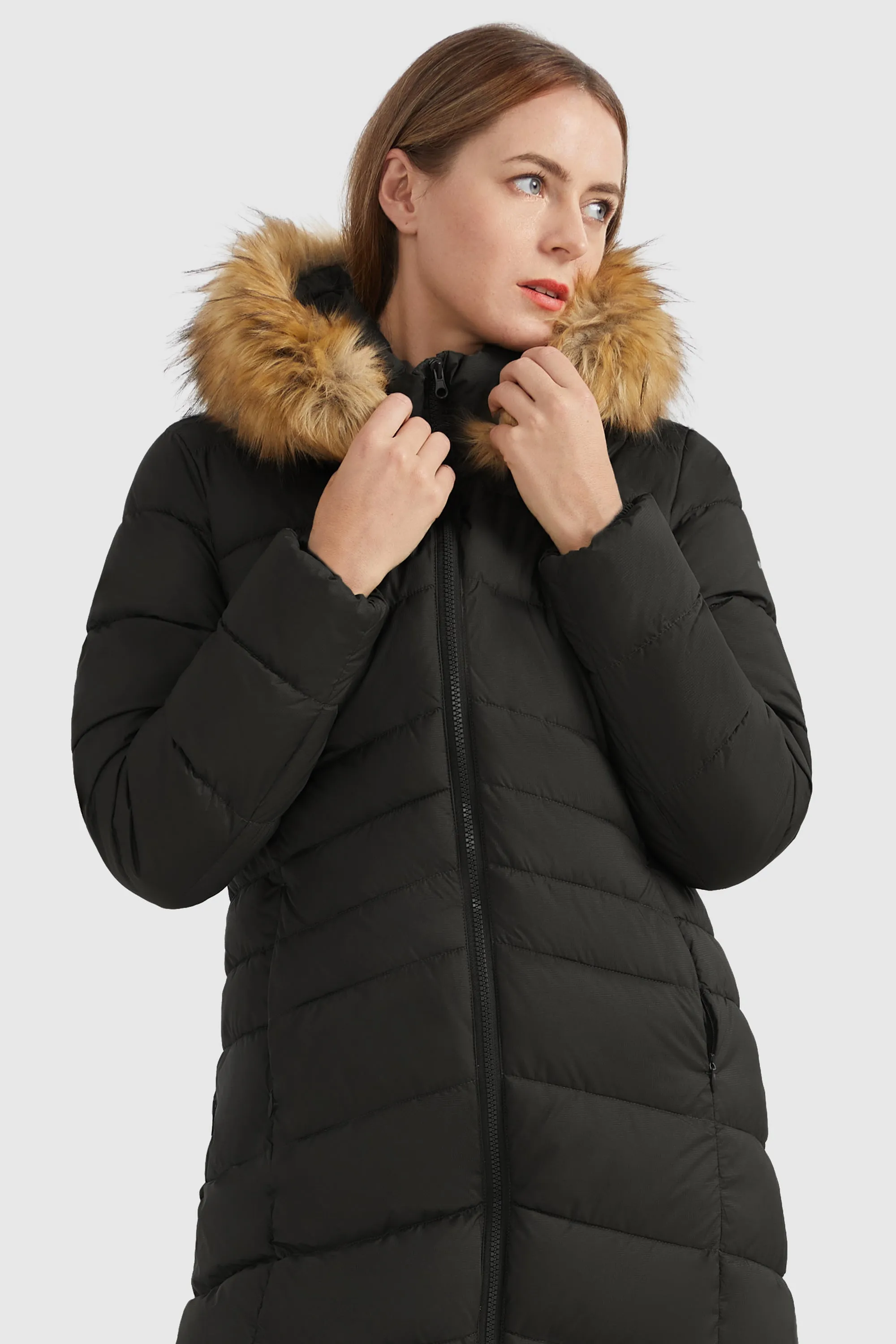 Quilted Hooded Winter Coat