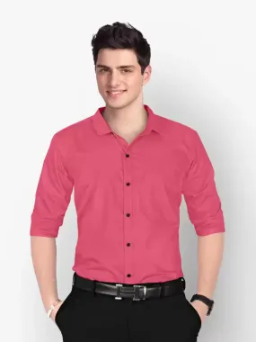 Regular Fit Casual - Dark pink