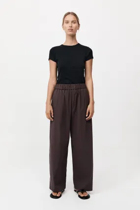 Relaxed Pants - Chocolate Plum