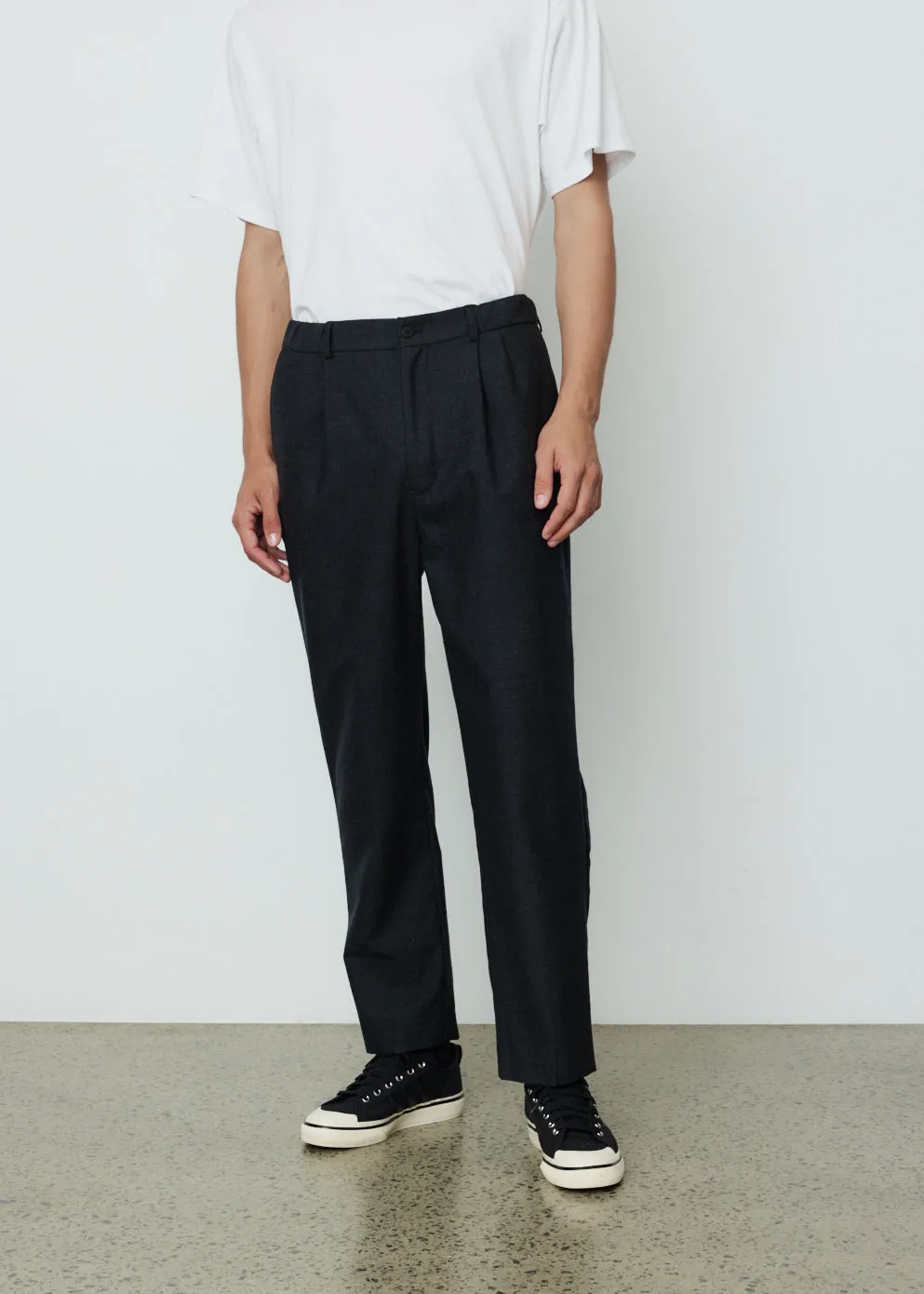 Relaxed Wool Pants