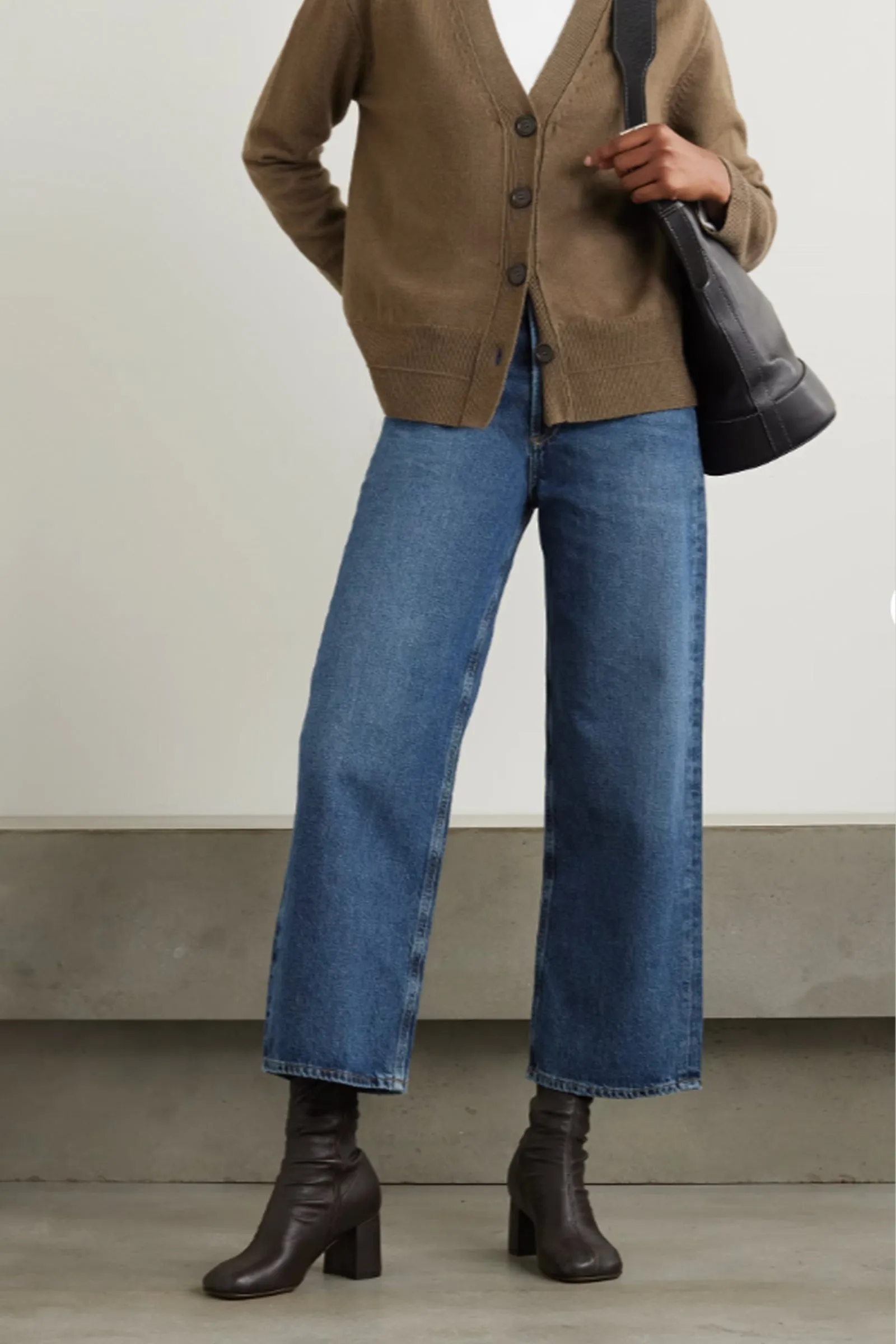 Ren High-rise Wide-leg Jeans