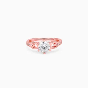 Rose Gold Timeless Elegant Ring