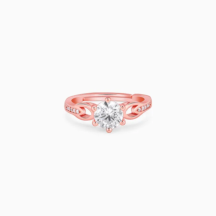 Rose Gold Timeless Elegant Ring