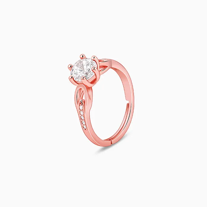 Rose Gold Timeless Elegant Ring