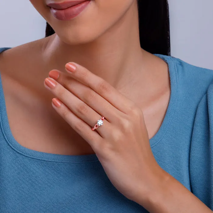 Rose Gold Timeless Elegant Ring