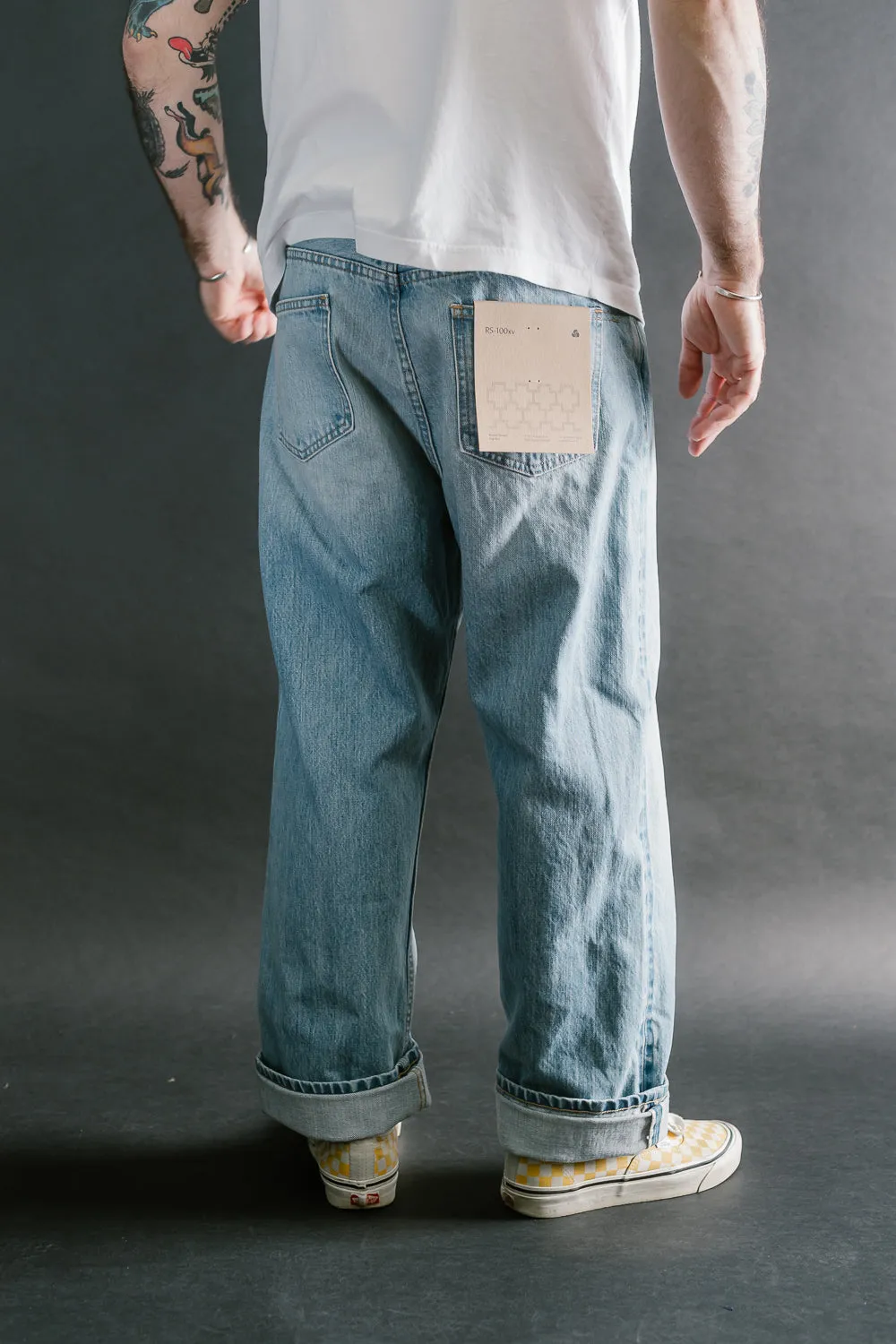 RS-100xv - Indigo Selvedge Vintage Wash - Relaxed Straight