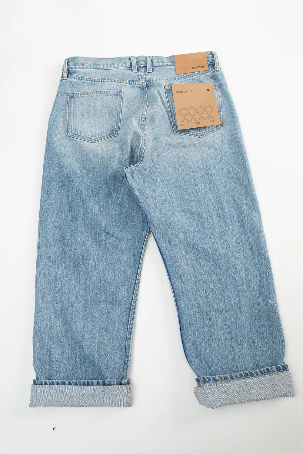 RS-100xv - Indigo Selvedge Vintage Wash - Relaxed Straight