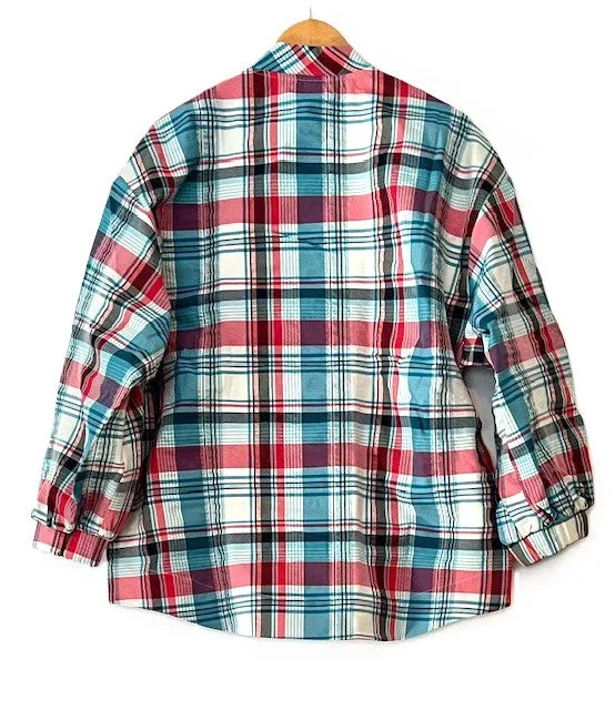 Sharp Plaid Jacket, Easy Fit.