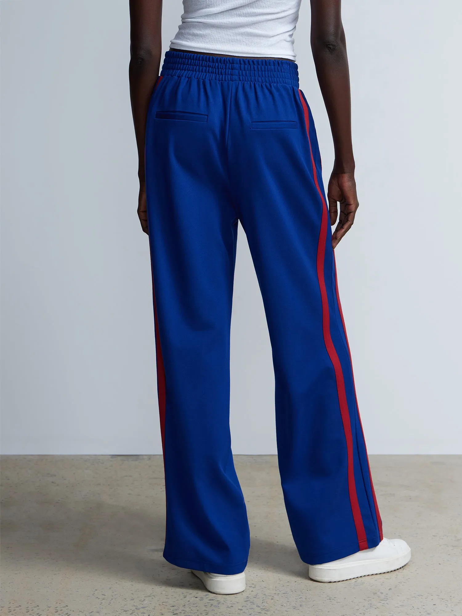 Side Stripe Wide Leg Pant