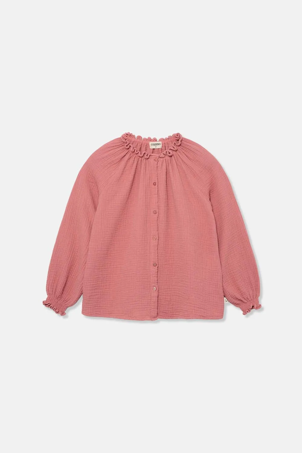 TEXTURED BLOUSE