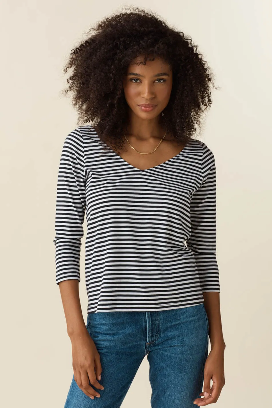 The Convertible Boat Neck Tee