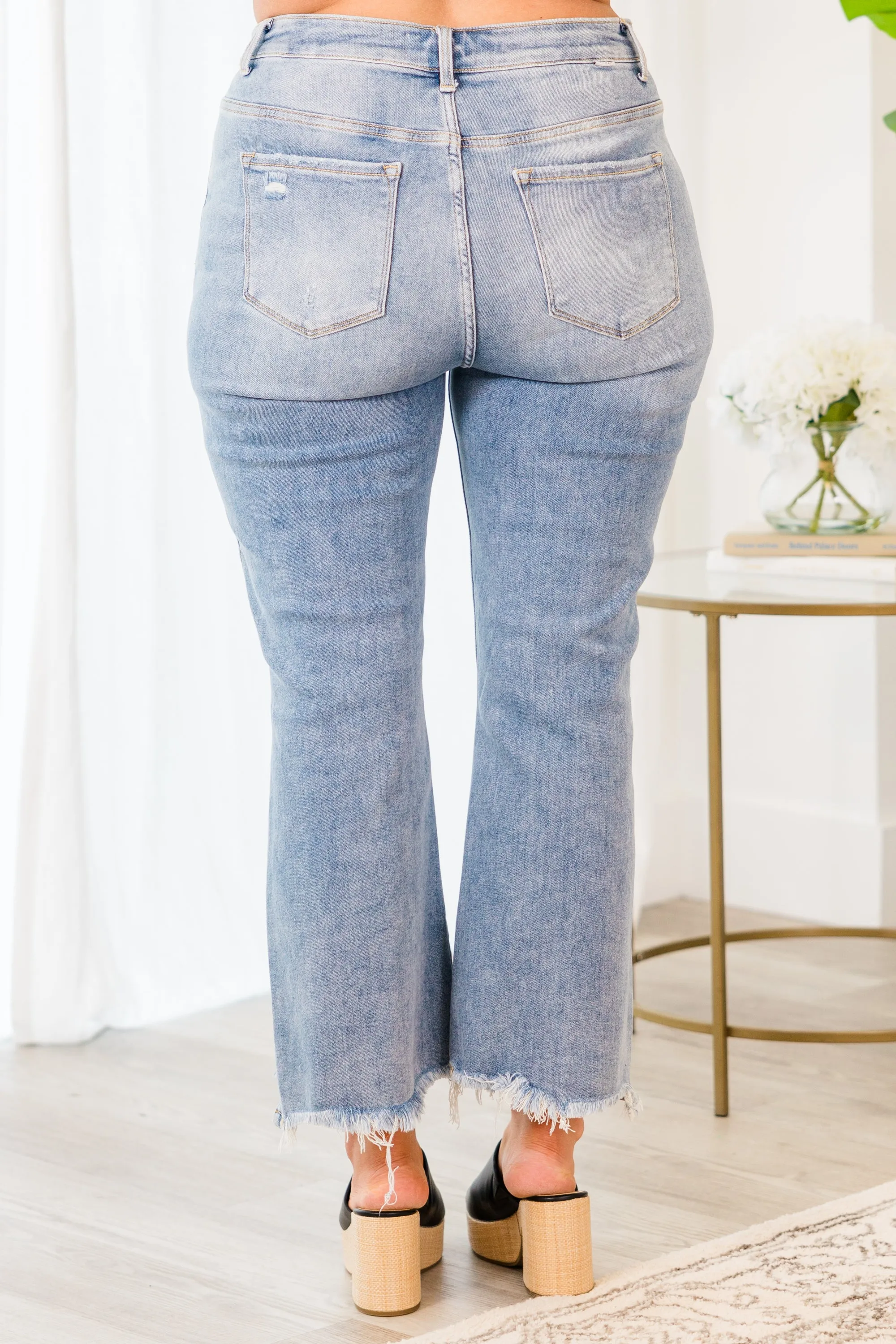 Timeless Grace Jeans, Light Wash