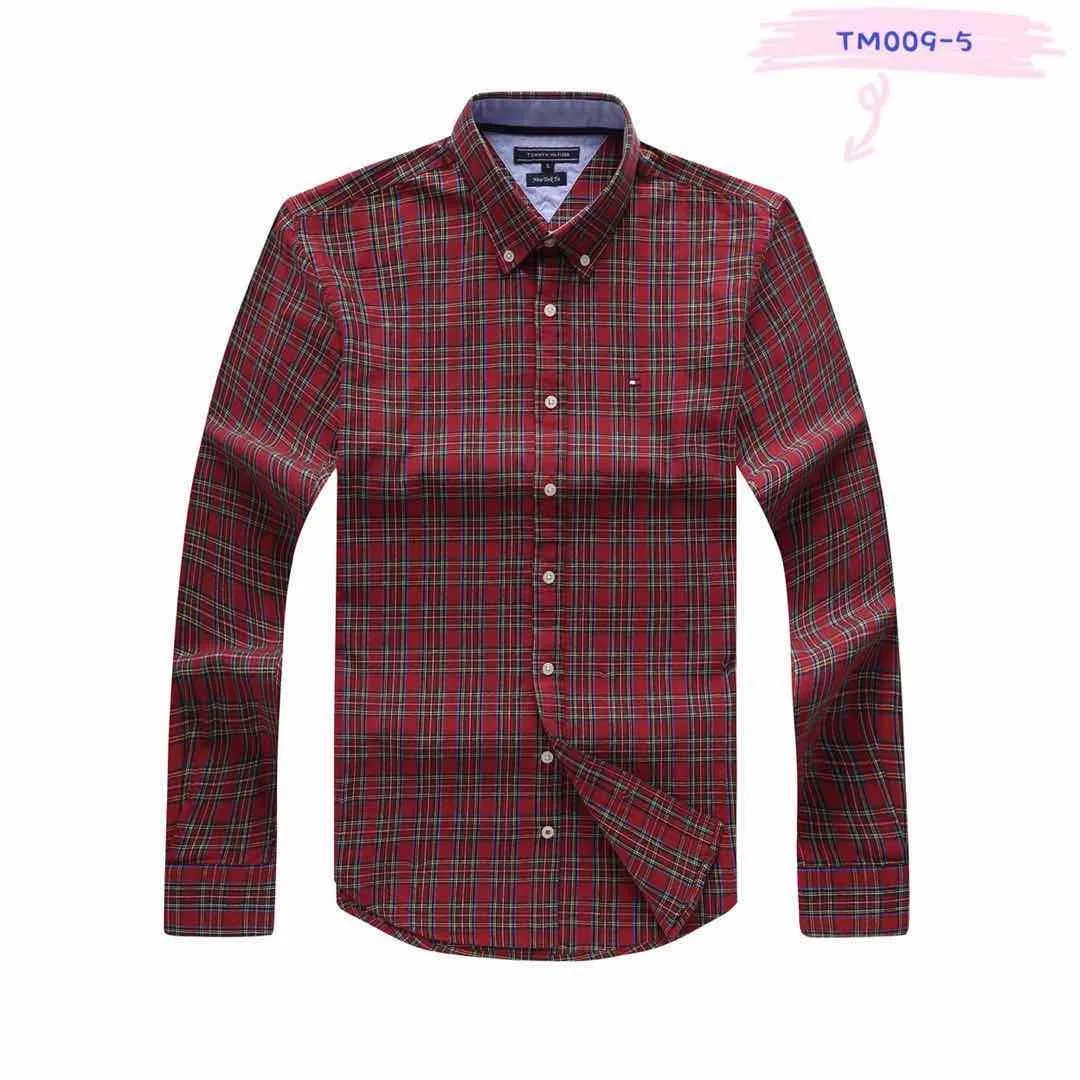 Tommy Hilfiger New York Fit Cotton Formal Shirt- Red