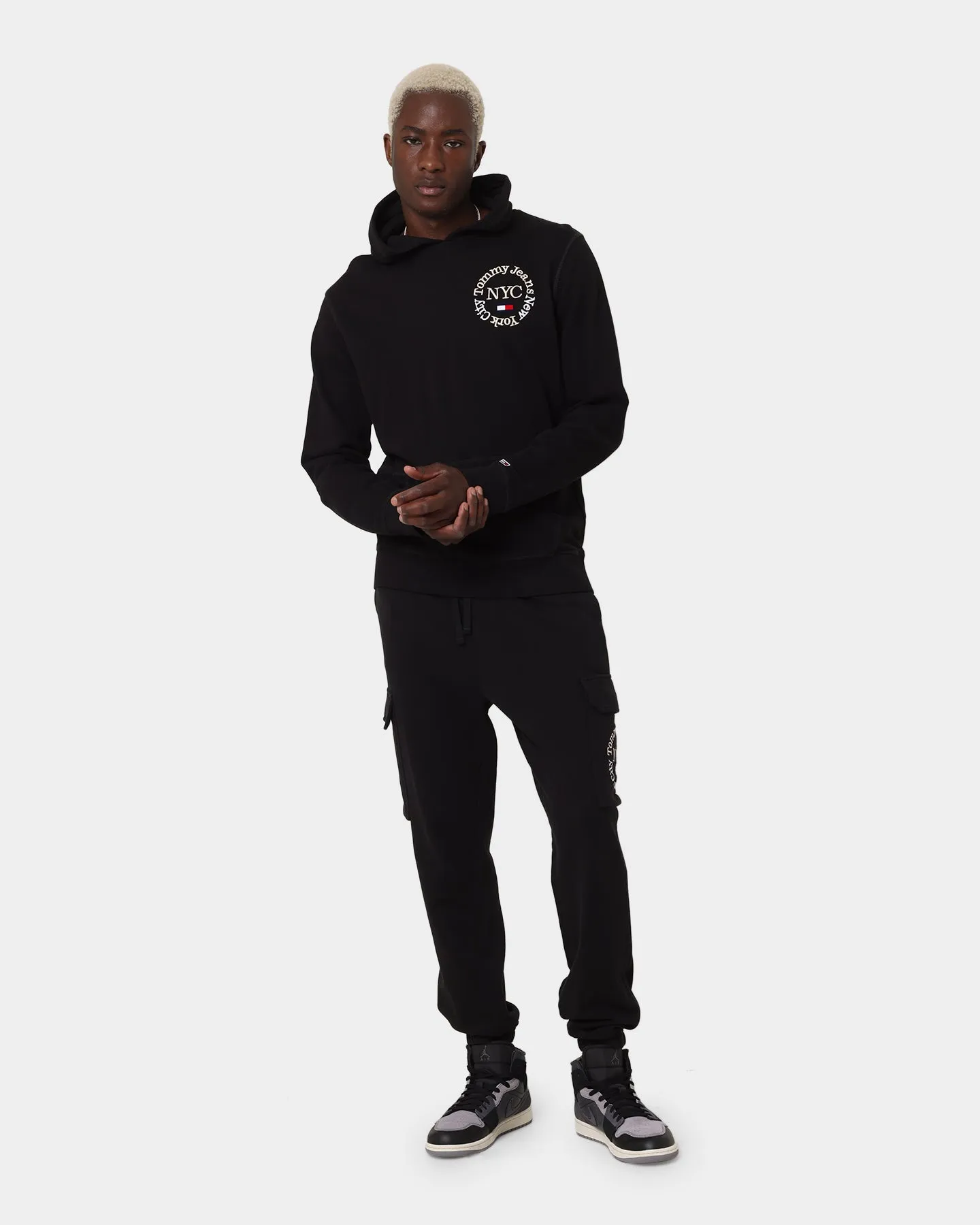 Tommy Jeans TJM Timeless Circle Hoodie Black