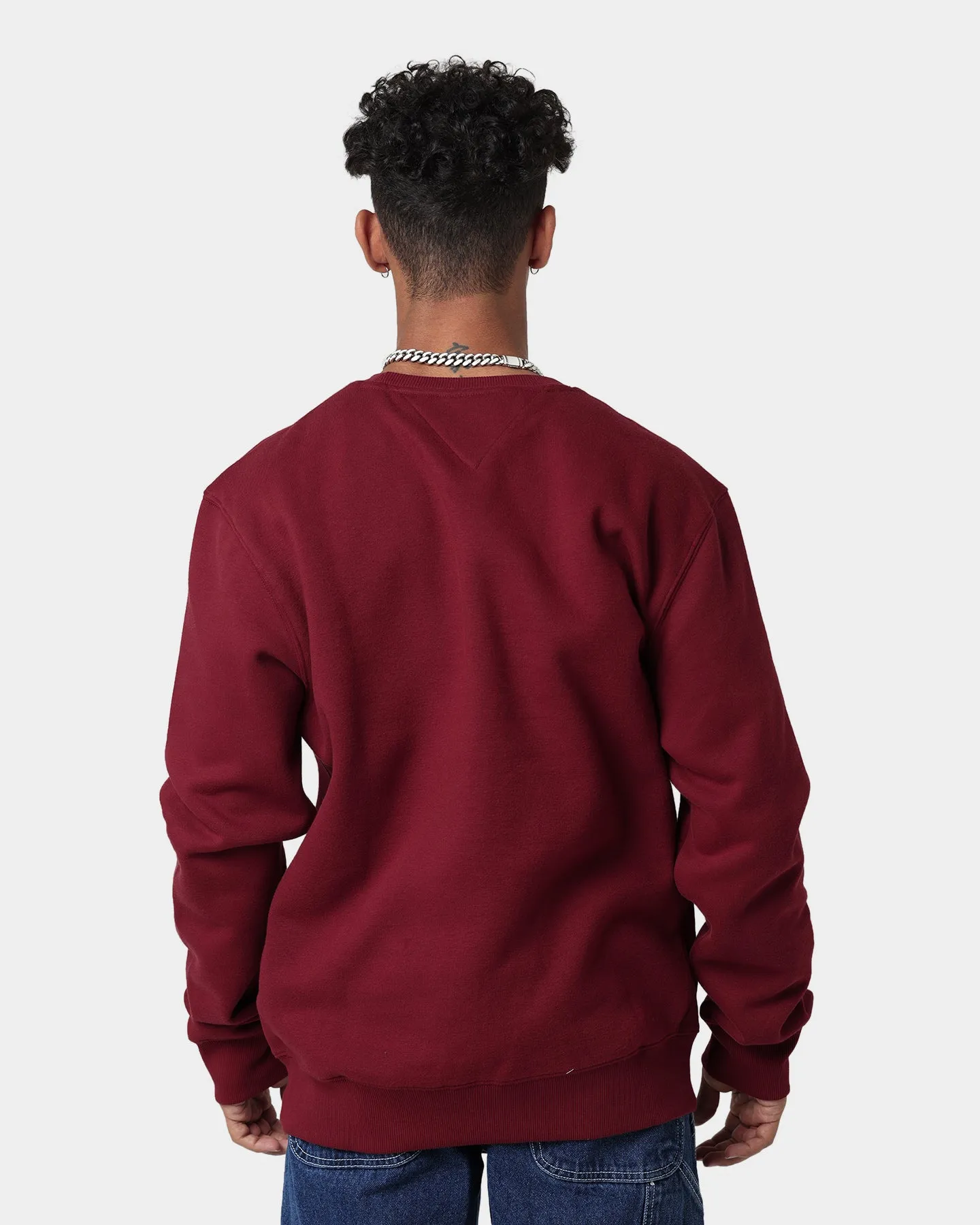 Tommy Jeans TJM Timeless Tommy 2 Crewneck Bing Cherry