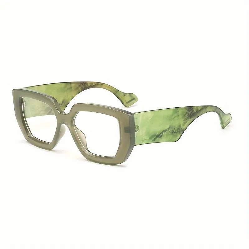 Trendy  Color Block Women Glasses