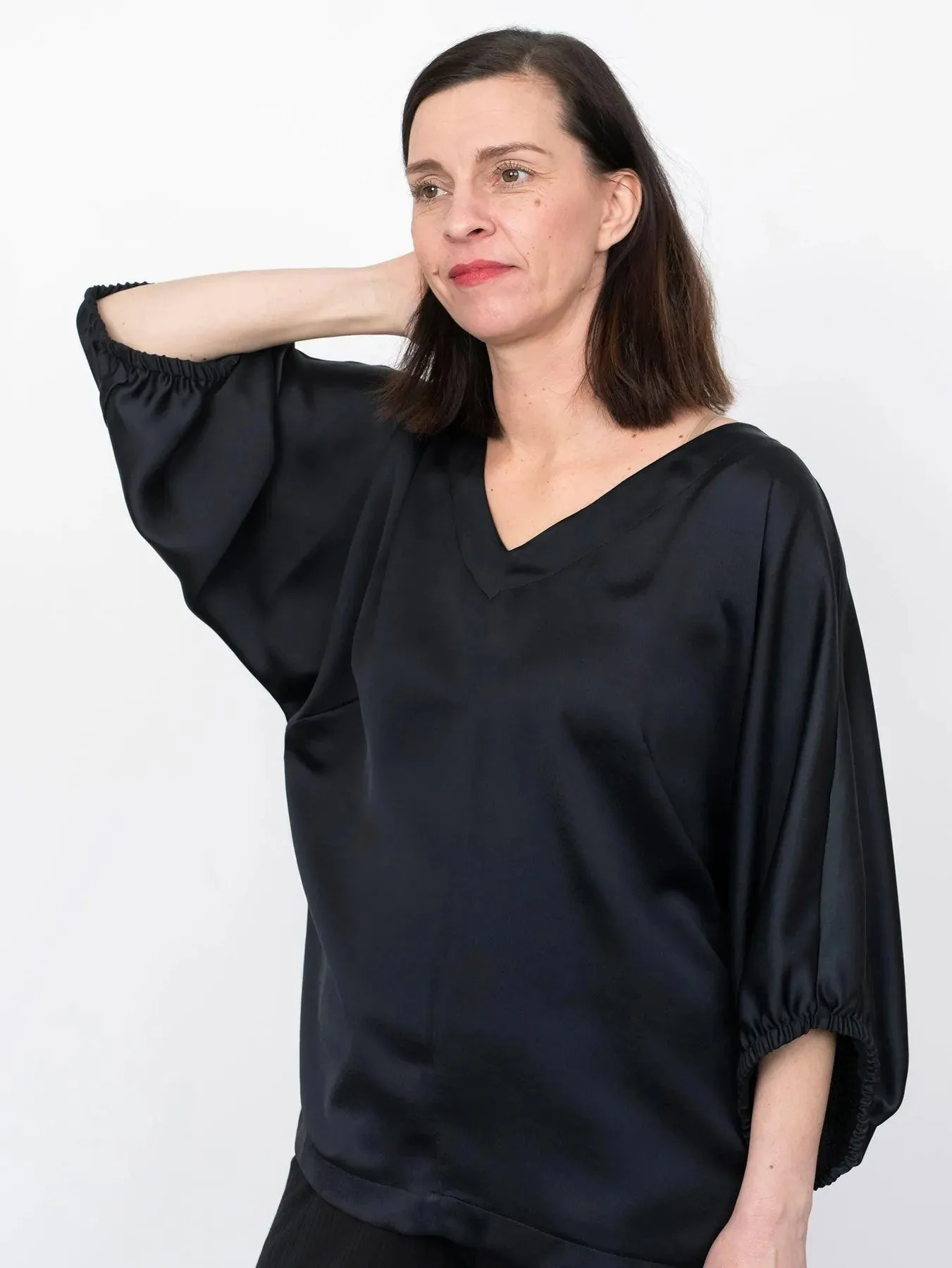 V-Neck Cuff Top - Sewing Pattern | The Assembly Line