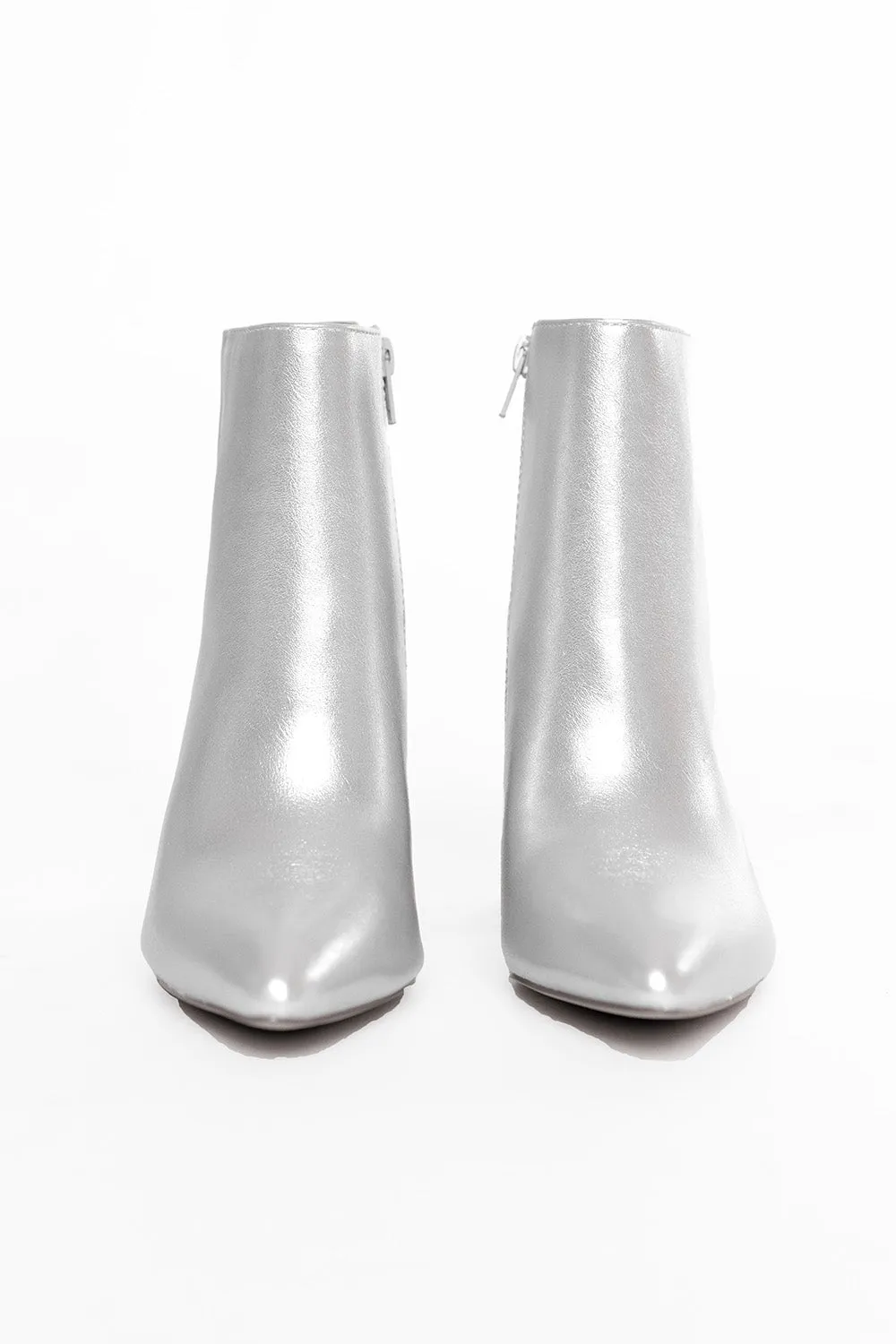 Veronica Booties- Silver